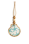 Starfish Scallop Ornament