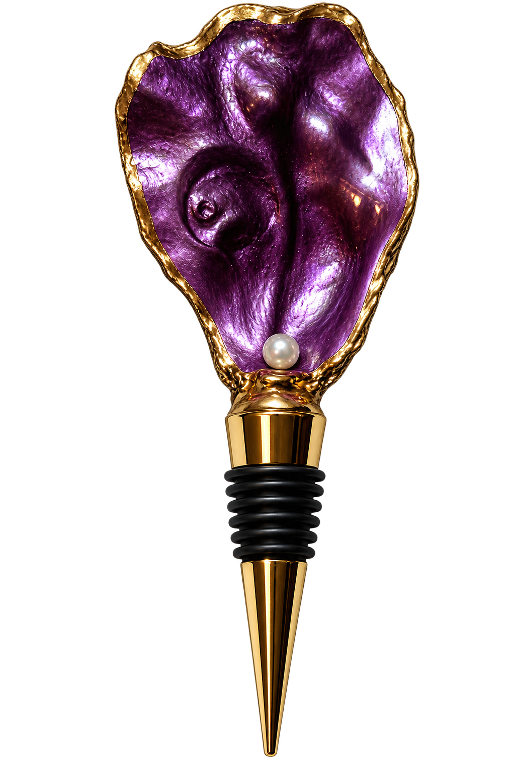 Amethyst Wine Bottle Stopper