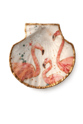 Flamingo Bay Scallop Keepsake Dish