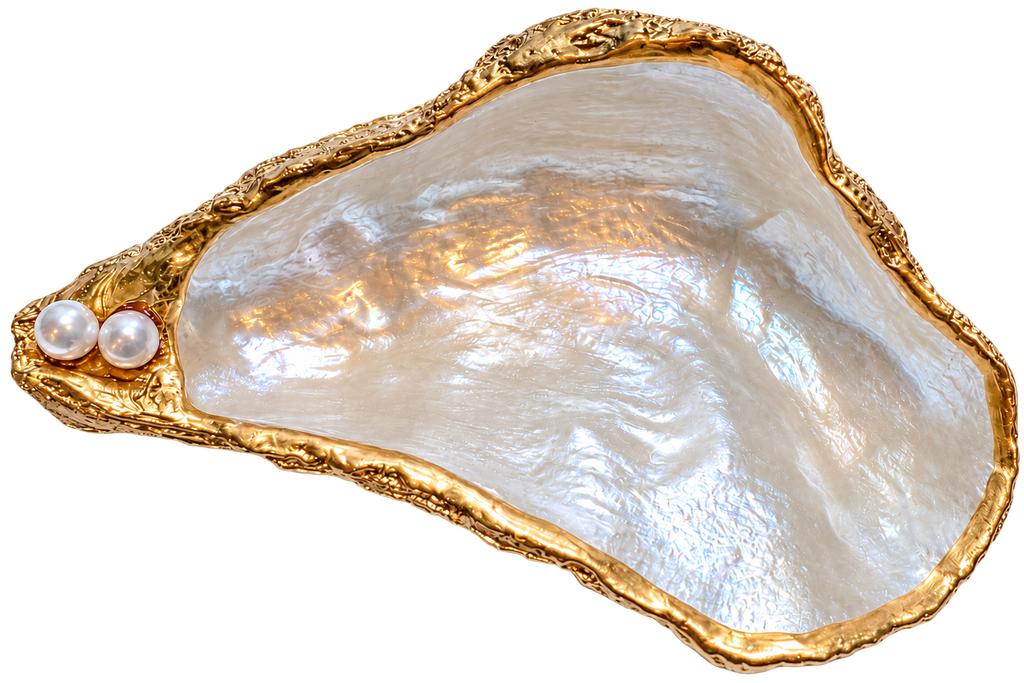 Mother of Pearl Oyster Keepsake Dish