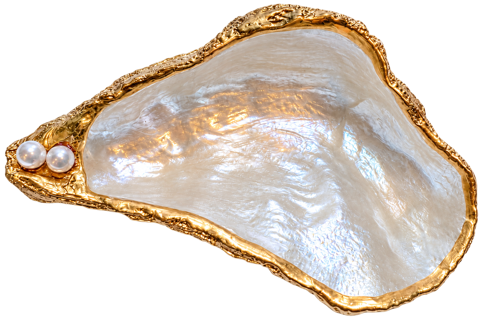 Mother of Pearl Oyster Keepsake Dish