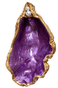 Amethyst Oyster Keepsake Dish