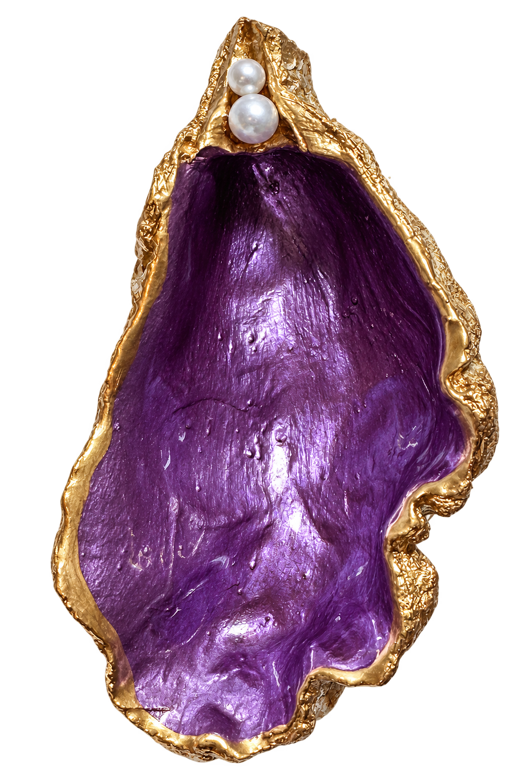 Amethyst Oyster Keepsake Dish