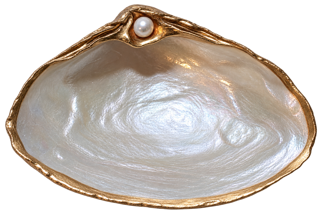 Mother of Pearl Clam Keepsake Dish