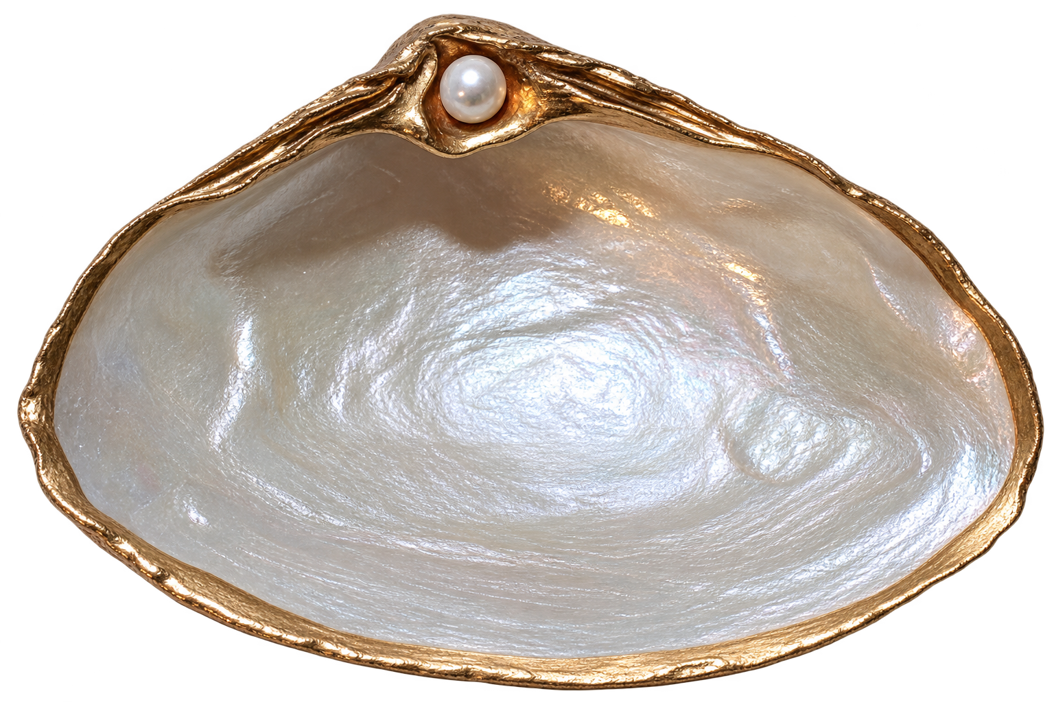 Mother of Pearl Clam Keepsake Dish