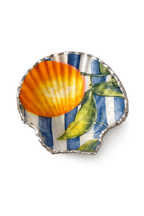 Riviera Stripe Scallop Keepsake Dish