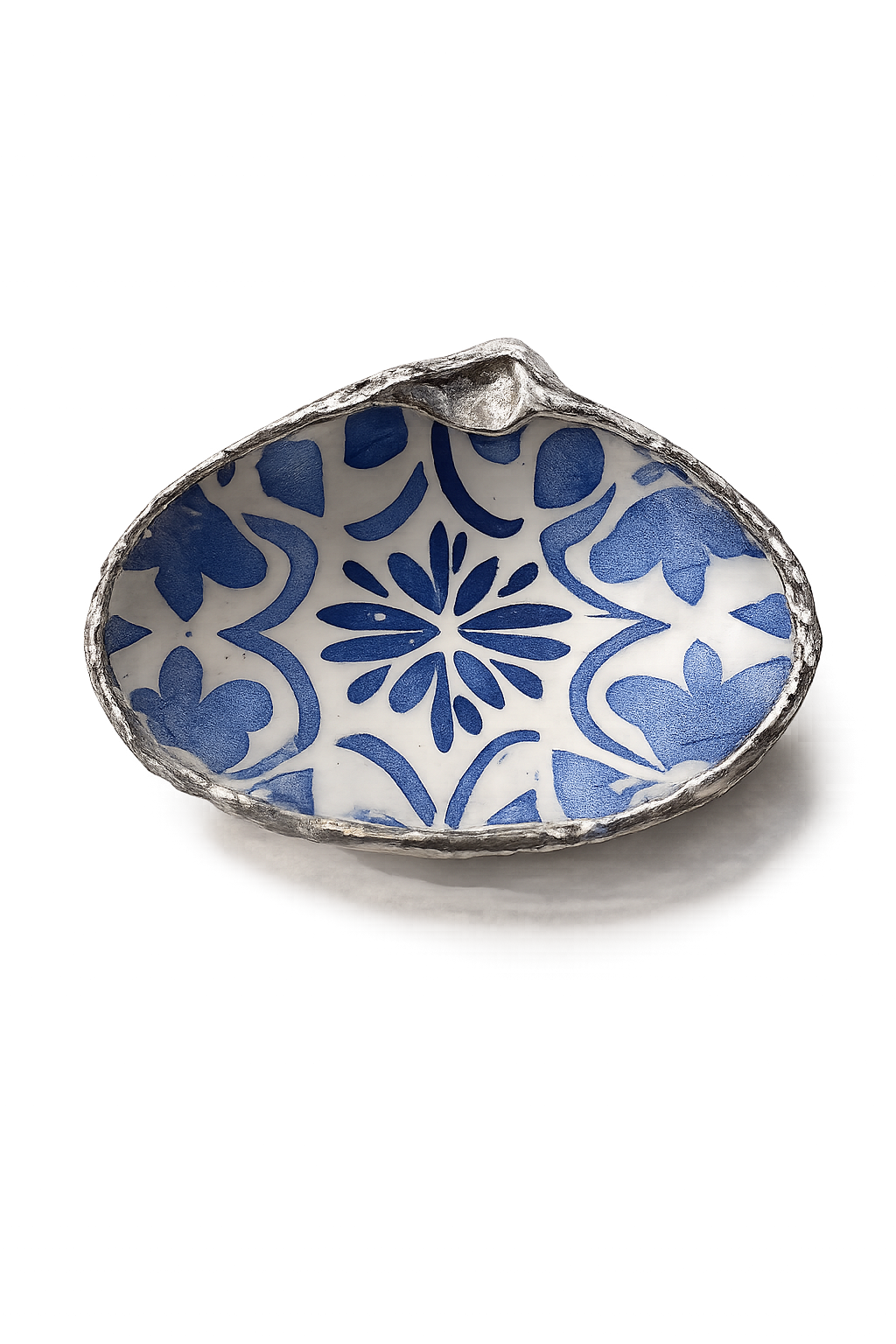 Santorini Tile Clam Keepsake Dish