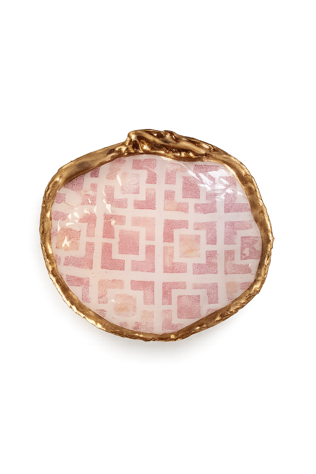 Cabana Tile Clam Ring Dish
