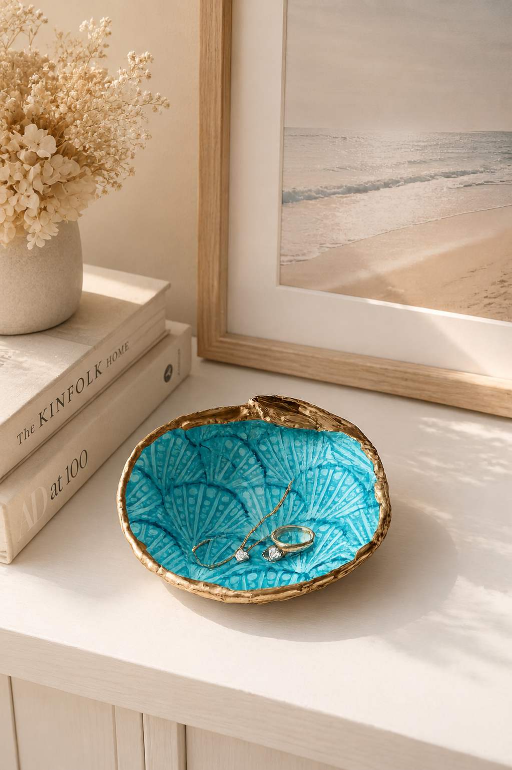 Harbor Fan Clam Keepsake Dish