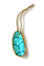 Harbor Fan Oyster Ornament