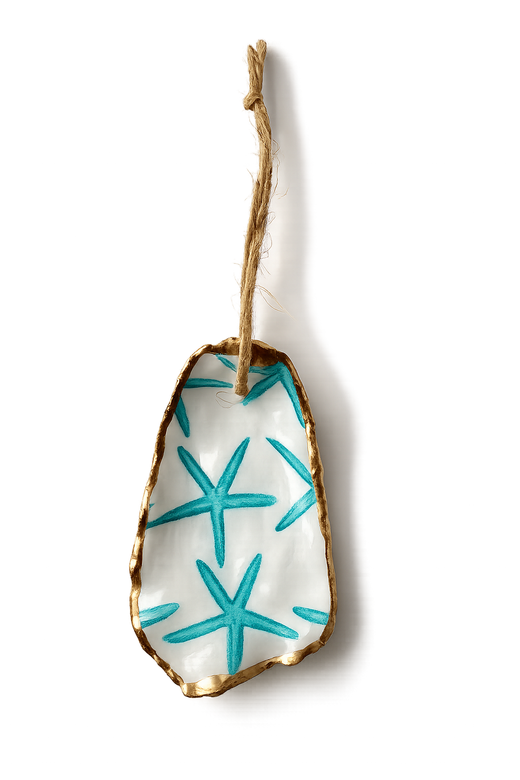 Starfish Oyster Ornament
