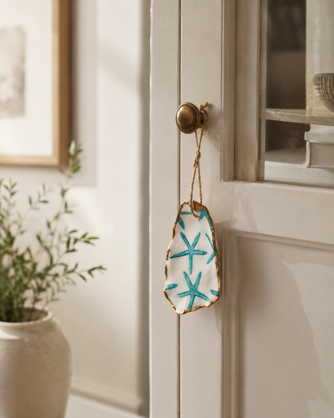 Starfish Oyster Ornament