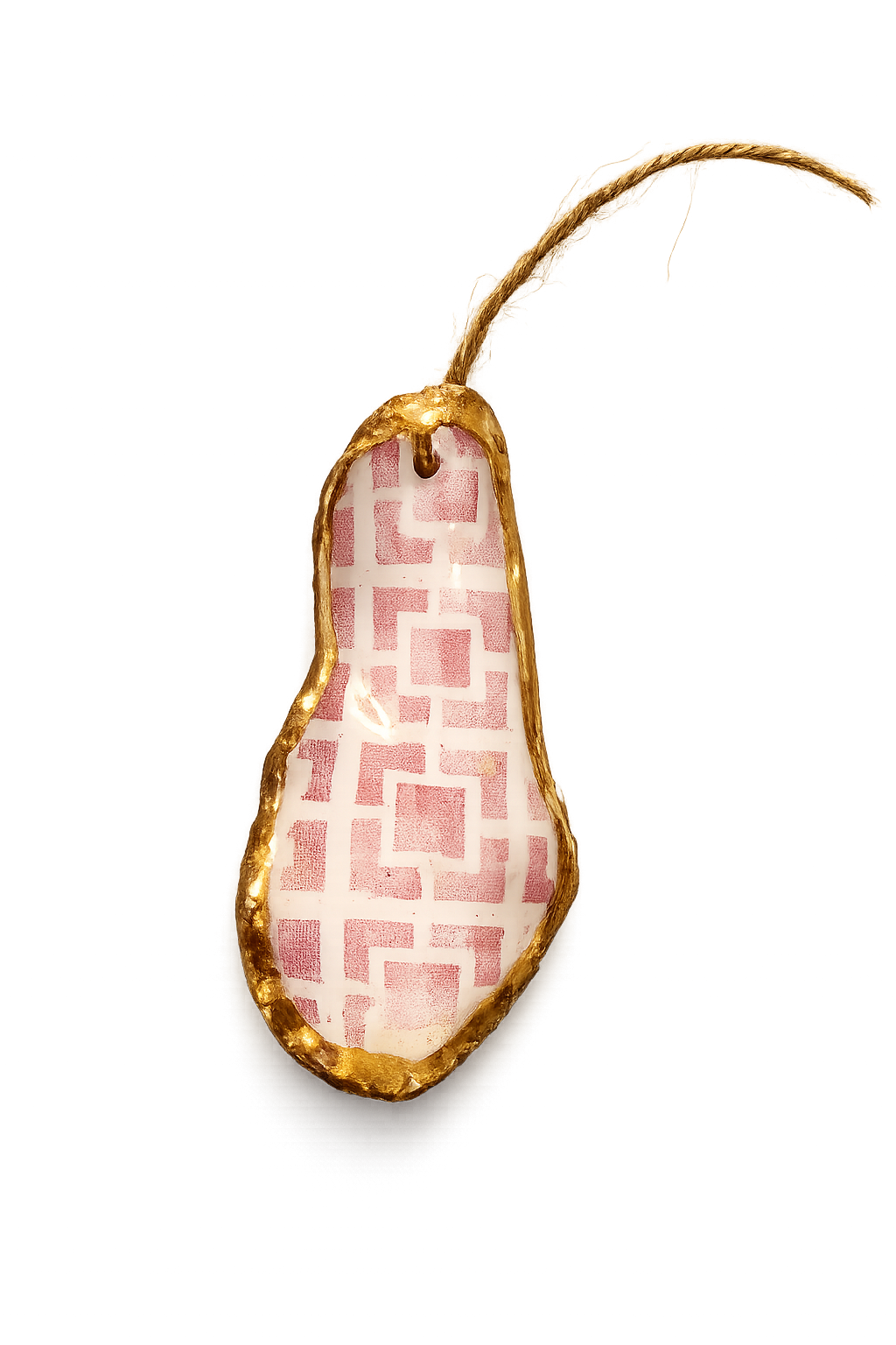 Cabana Tile Oyster Ornament