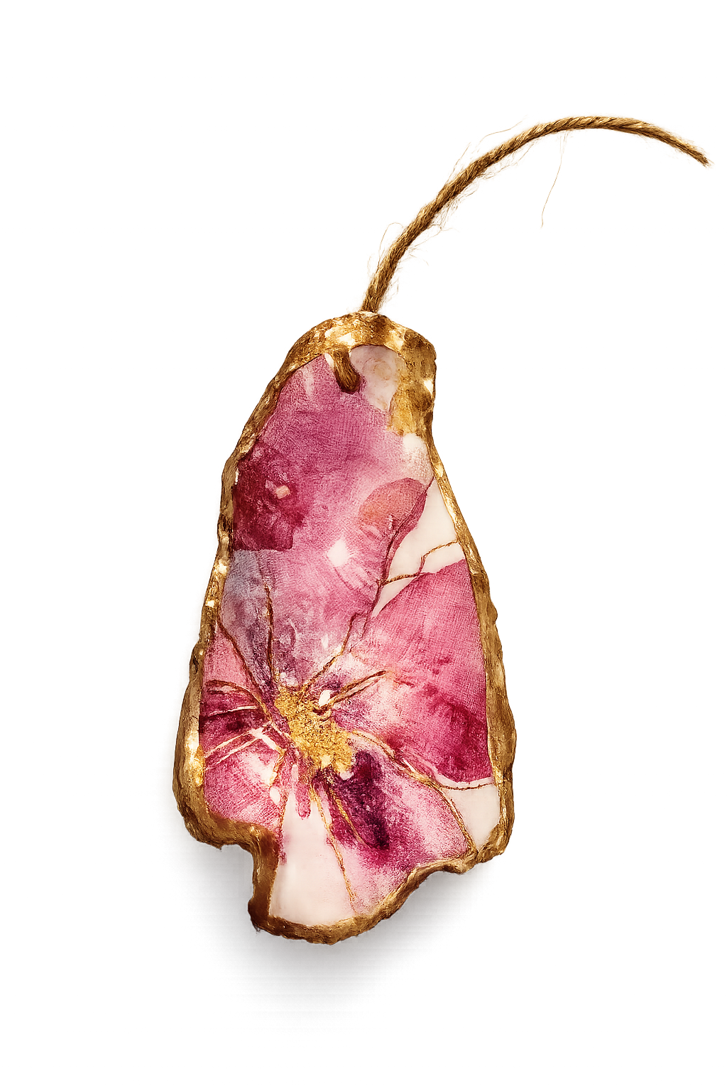 Palm & Petal Oyster Ornament