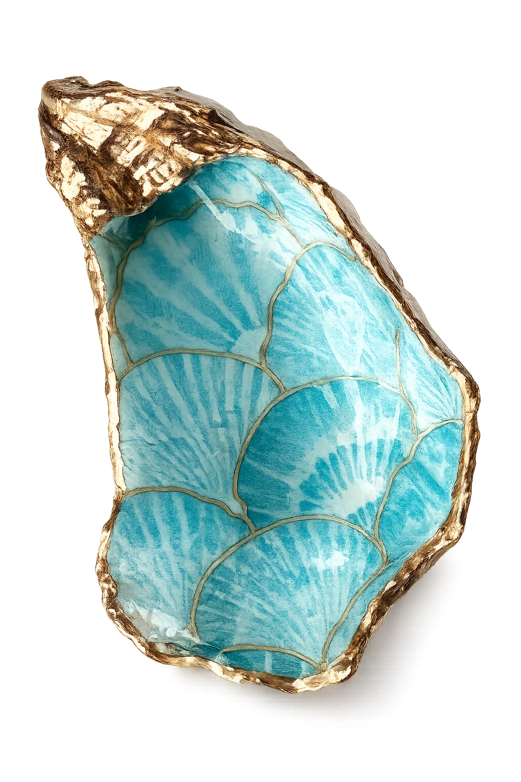 Sea Glass Oyster Keepsake Dish