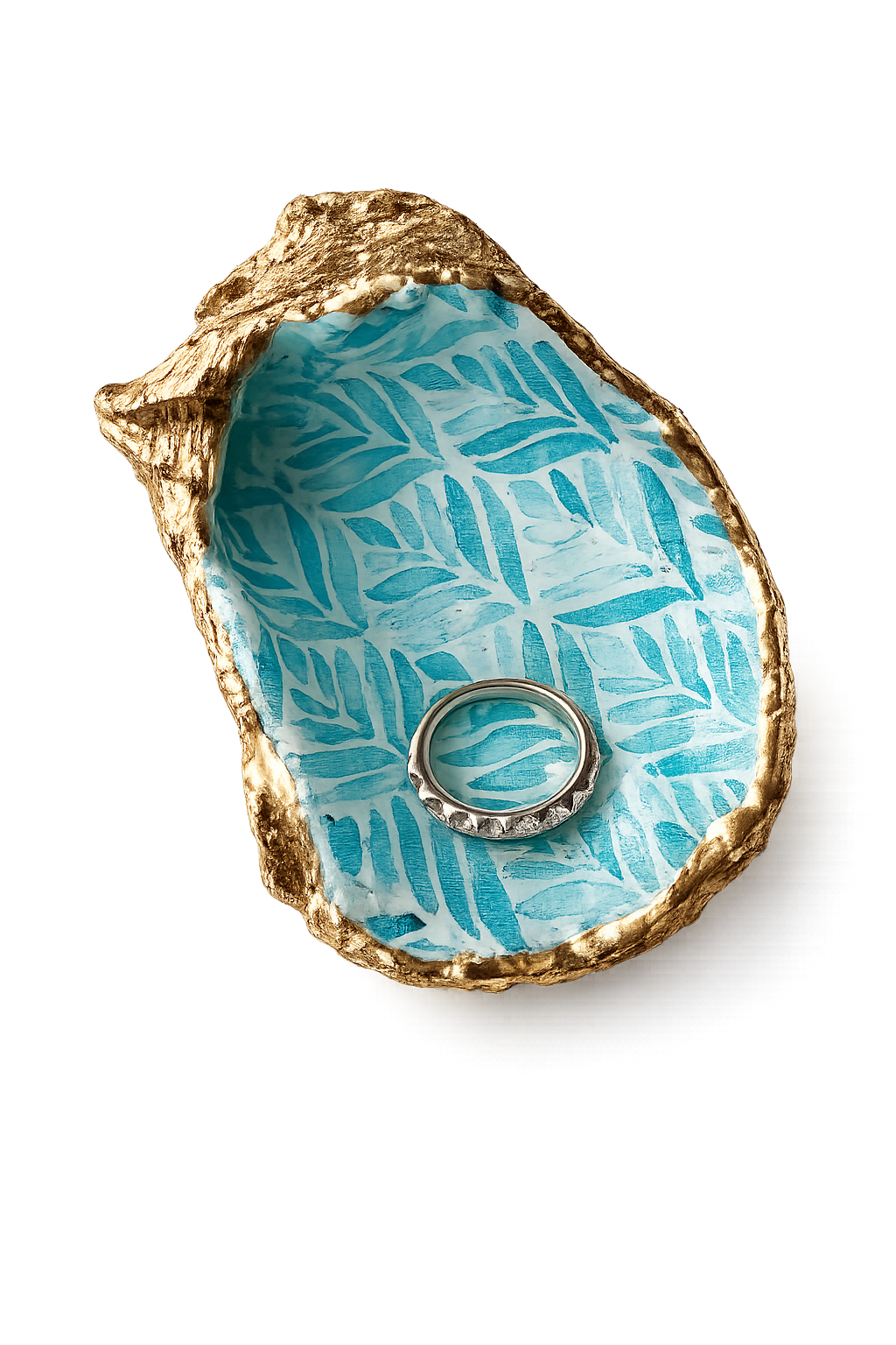 Sea Grass Oyster Keepsake Dish