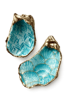 Sea Glass Oyster Keepsake Dish