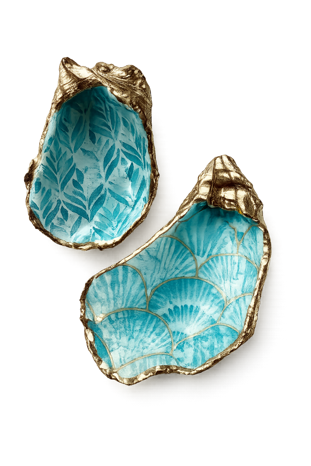 Sea Glass Oyster Keepsake Dish