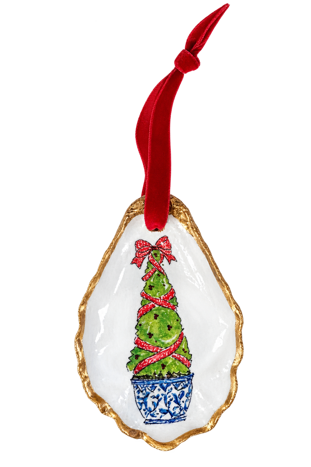 Christmas Tree Topiary Ornament