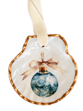 Coastal Christmas Ball Ornament