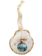 Coastal Christmas Ball Ornament