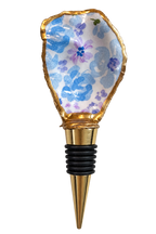 Coastal Bluebell Wine Bottle Stopper