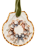 Coastal Christmas Wreath Ornament