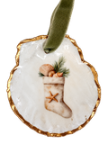 Coastal Christmas Stocking Ornament