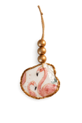 Flamingo Bay Scallop Ornament