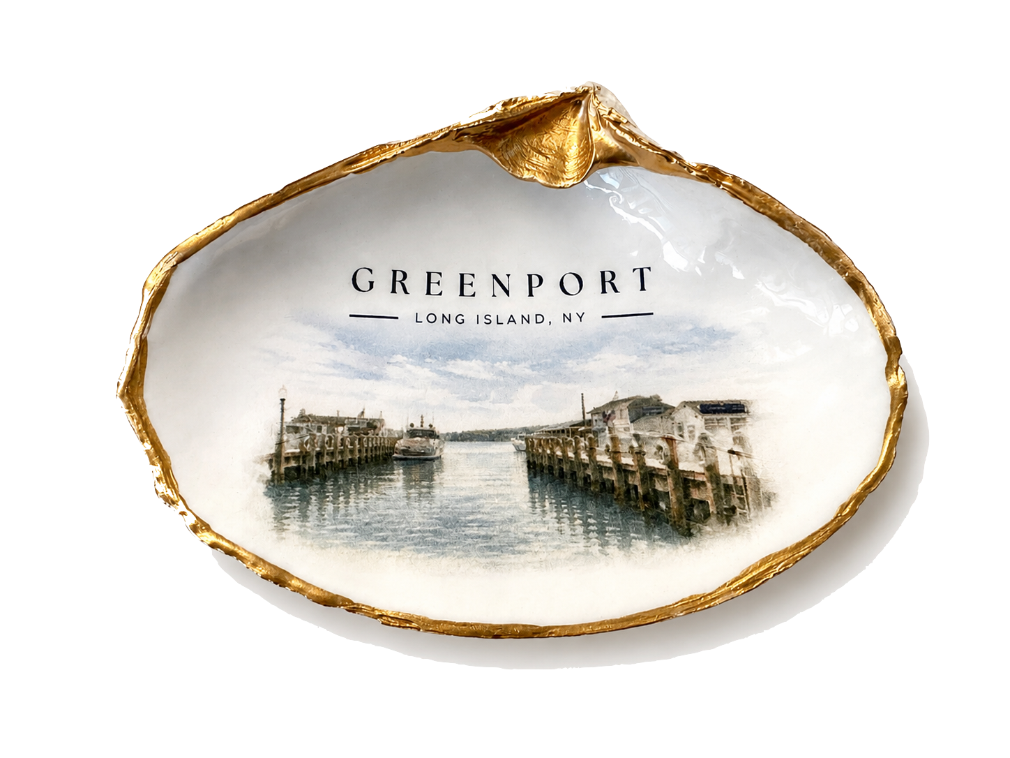 Greenport/Marina Keepsake Dish