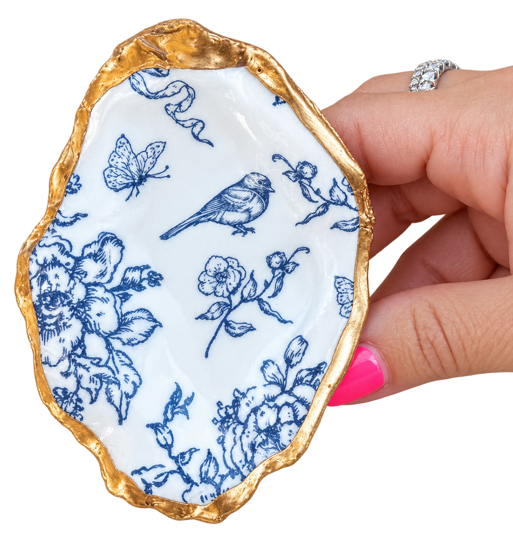 Hamptons Toile Stripe Napkin Ring