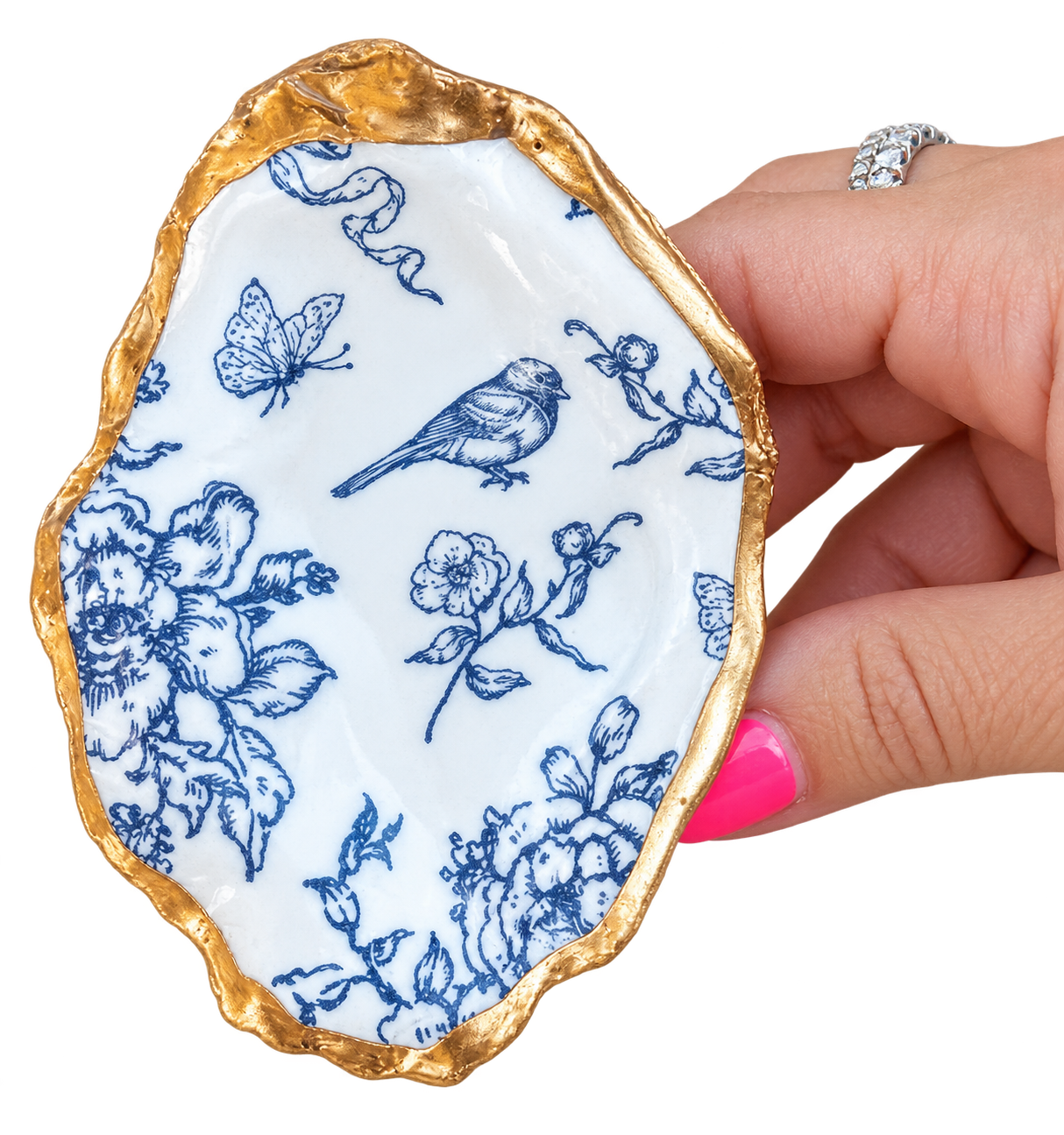 Hamptons Toile Stripe Napkin Ring
