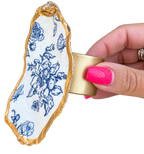 Hamptons Toile Stripe Napkin Ring