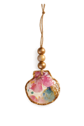Palm & Petal Scallop Ornament