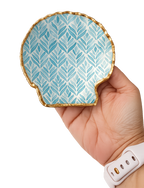 Sea Grass Scallop Keepsake Dish
