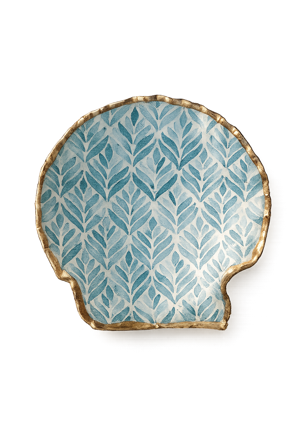 Sea Grass Scallop Keepsake Dish