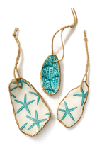 Starfish Oyster Ornament